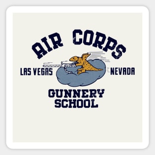 Vintage Las Vegas Air Corps Gunnery School Sticker